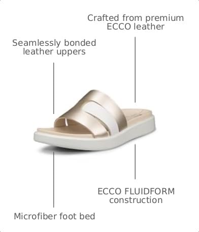 Image of ECCO Flowt Oasis Slide Sandal