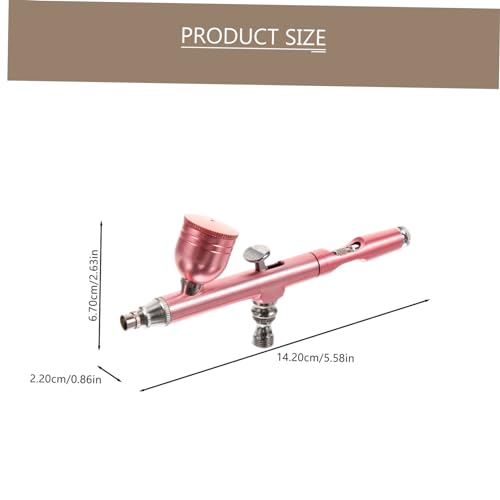 Aérographe manuel de décoration de gâteaux rose doré pour pâtisserie créative - 7