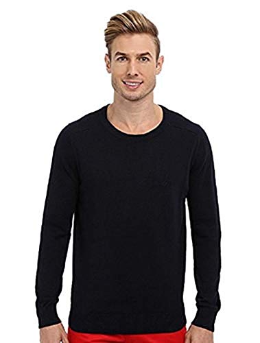 Nautica Mens Pullover Cotton Sweater Navy Large