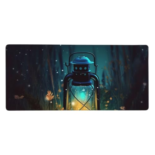 Tapis de souris de jeu étendu imperméable 80x40cm avec bords cousus