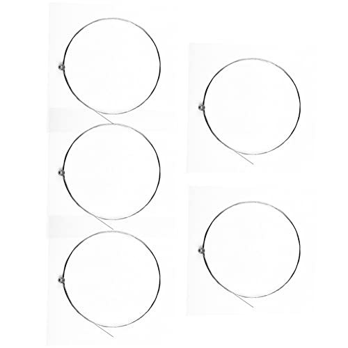 Guitar Part for 5pc Electric Guitar Strings Acoustic Guitars Single StringsE-1st Plain Steel Gauges .012 Steel Guitar Repalcemence