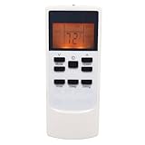Tsophreniq YKR H 531E ABS - Mando a distancia universal para unidades portátiles, configuraciones sin esfuerzo, diseño ergonómico, control remoto de repuesto para aire acondicionado portátil