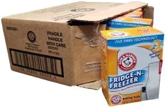 Arm & Hammer baking Soda, Fridge-N-Freezer Pack, Odor absorber, 14oz Pack, (case Of 12)