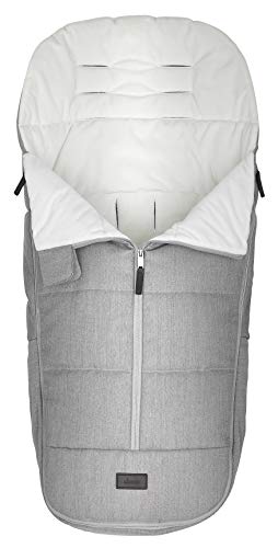 Diono Quantum Classic All Weather Footmuff To Protect Your Baby in Car Seats & Strollers, Light Grey Cube image 5
