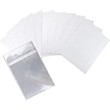 Golden State Art, Acid-Free Cardboard Frames,Pack of 10 White 16x20 Slip in Mats for 11x14 Photo Pre-Adhesive with Backing Board,Paper Frames for Picture Holder，Includes 10 Clear Bags