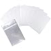Golden State Art, Acid-Free Cardboard Frames,Pack of 10 White 16x20 Slip in Mats for 11x14 Photo Pre-Adhesive with Backing Board,Paper Frames for Picture Holder,Includes 10 Clear Bags