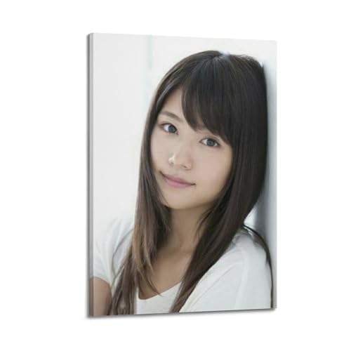 �L���ˏ����킢���|�X�^�[�Ǒ����L�����o�X �o�X���[�� �x�b�h���[�� �f�R���[�V�������G�ǉ�f���炵���M�t�g.-20x30inch(50x75cm)-Frame-style