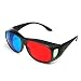 BIAL Red-Blue 3D Glasses/Cyan Anaglyph Simple Style 3D Glasses 3D Movie Game-Extra Upgrade Style