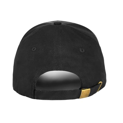 Image of TRIVINKIN Mighty Ducks hat Men's Duck hat Hockey Cap Adjustable Snapback Baseball Hat with Embroidered Logo Size (S-XL)