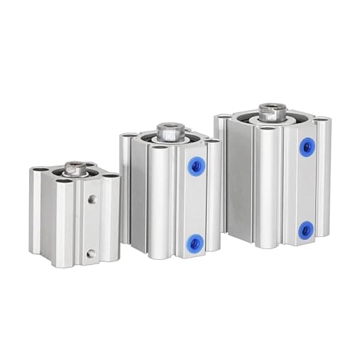 Cylindre pneumatique CDQ2B CQ2B80 avec filetage femelle taraudé pour outillage