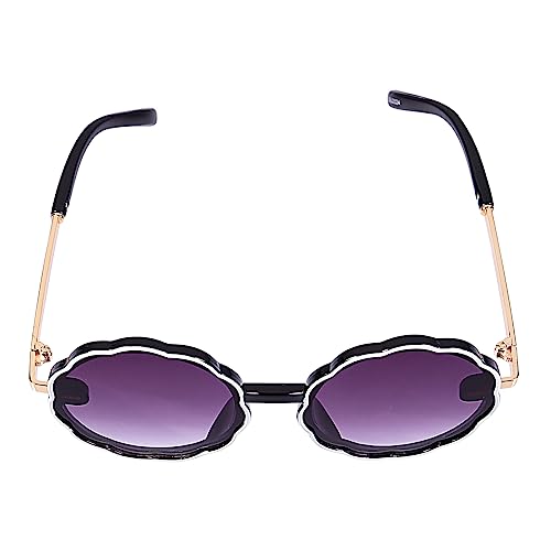 Homoyoyo 1Pair Sunglasses with UV Protection Stylish Round Frame Sun Shades for Boys and Lightweight Glare Fashion Eyewear present for Spring and Summer Outdoor Activities