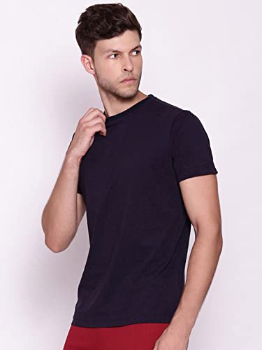 Image of Fila Men's Solid Regular Fit T-Shirt
