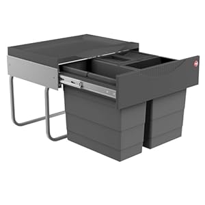 Hailo 3644911 3-fach Abfalltrennsystem