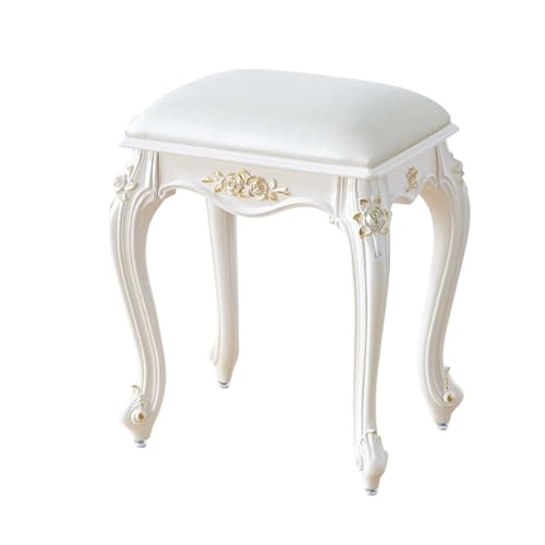 Tabouret de maquillage velours idéal pour coiffeuse de chambre - 2