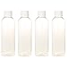 Produktbild Kleine Flaschen 4er Set zum Abfüllen von Seife, Shampoo, Reinigungsmittelsmittel, Duschgel etc. Flaschen für unterwegs