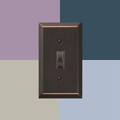 Amerelle 163Bdb Century Wallplate, 1 Blank, Steel, Aged Bronze, 1-Pack #TOP5