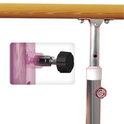 Barre de ballet mobile réglable 80-120 cm équipement de danse