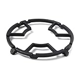 Réducteurs de Gaz, Plaques de Cuisson pour Cafetière, 17.5 Cm en Fonte Universelle Wok Anneau de Support, Support de Cuisinière à Gaz
