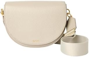 ECCO Classic Saddle Crossbody Bag, Sand, Small