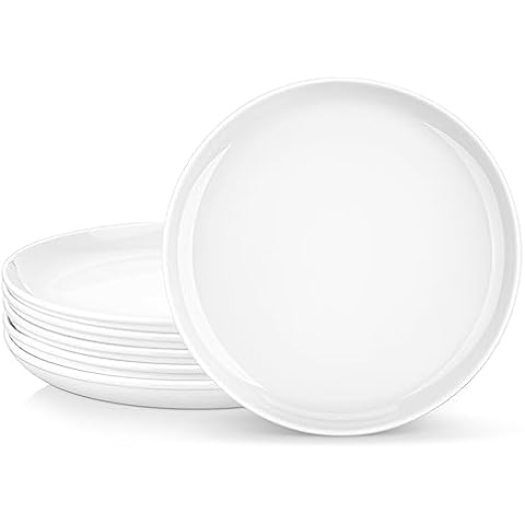 MALACASA REG White Dinner Plates for 6 Cover