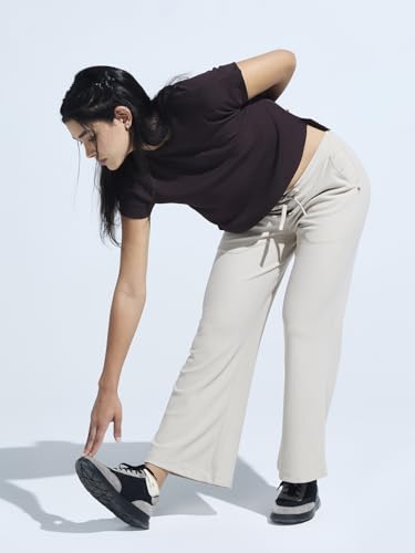 Image of Women's Wide Bottom Trackpant with Drawstring