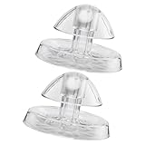 TOYANDONA 2 Piezas Trampa Transparente para Caracoles Acuario Dispositivo Multifunción de Plástico Duradero Fácil Limpieza para Tanque de Peces y Estanques