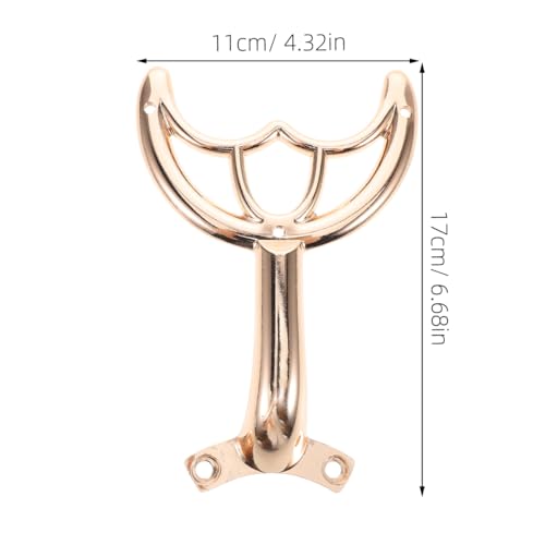 DOITOOL 52 Inch Ceiling Fan Blade Arm, Golden Zinc Alloy Ceiling Fan Blade Brackets Replacement Hardware Mount Support Parts for Wobbly Fixture by DOITOOL - Used condition - Image 2