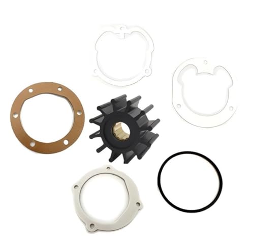 Marinepro Water Pump Impeller Compatible with Volvo Penta 3.0, 4.3, 5.0, 5.7 V6 V8 Engines,Johnson 09-1027B 09-1027B-1, 1210-0001 Sierra 18-3081 18-3277 3862281 21213660 21951346 OMC