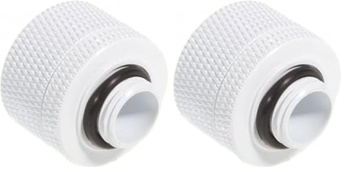 Image of Bits Power Cooled PC Fitting Personal Computer Water Reservoir Sled Tube Compression Rotary Screw Adapter Extender Expansion Parts (BP-DWCPF-CC5V2) (Pack of 2)