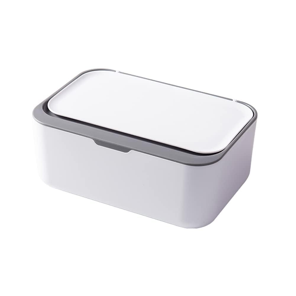 Packcy Airtight Baby Wipe Case Holder β Modern Refillable Tissue Box for Facial Wipes, Cleaning Wipes & Tabletop Storage at Home or Cafe