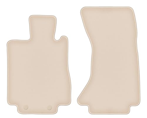 Tapis de voiture pour Mercedes S W220 4Matic Long en velours beige