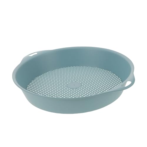 SUPVOX Tamiz De Tierra para Jardinería Redondo De Plástico Tamiz De Compost para Patio Exterior De Tierra para Bonsáis