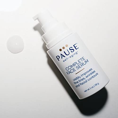 Pause Complete Face Serum - Menopausal Skin Tightening Serum - Hydrates, Tones And Tightens During The Stages Of Menopause - Facial Skin Care Products For Fine Lines And Wrinkles - 1 Fl Oz #TOP5