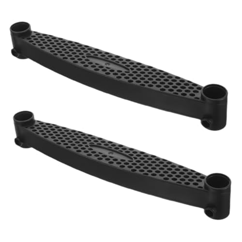 Alasum Almohadillas Antideslizantes para Escaleras de Acolchado de Plástico 2 Piezas Accesorios para Trampolines Instalación Infantil de Seguridad