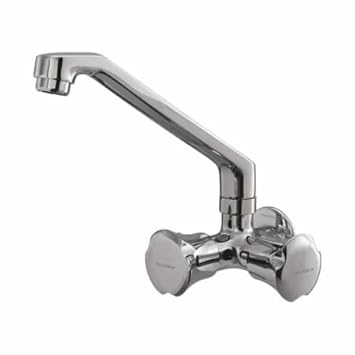 Plumber Nectar Brass 2-Way Sink Cock (Chrome)