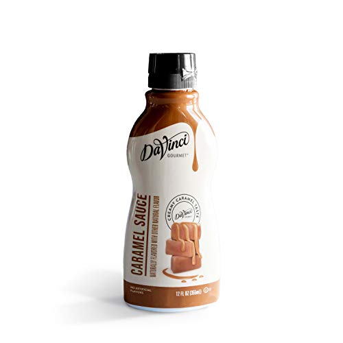 Image of DaVinci Gourmet Caramel Sauce Squeeze Bottle, 12 Ounce