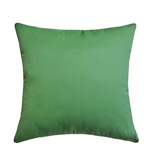 Housses de coussin géométriques modernes vert 60x60 cm avec fermeture éclair