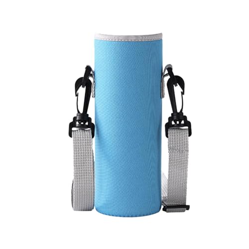 Portador de Botellas de Agua | Soporte para Botella de Agua con Correa | Soporte para Botella de Agua, Bolsa para Botella de Agua de Acero Inoxidable, Botellas de, Bebidas Deportivas y energéticas