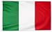 DANF Italy Flag 3x5 Foot Italian National Flags Polyester with Brass Grommets 3 X 5 Ft