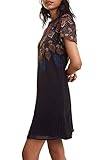 DESIGUAL Mexican Vestidos Mujeres Negro - EU 40 - Vestidos Cortos