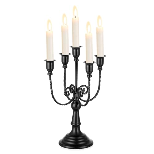 Sziqiqi Kerzenständer Kerzenhalter 5 Armig - 29.5cm Vintage...