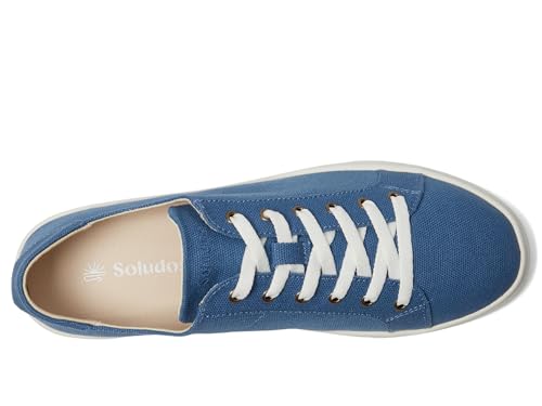 Image of Soludos Women's Ibiza Classic Lace-up Leather Sneaker