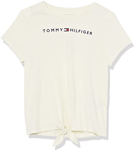 Tommy Hilfiger Girl's Tie-front Logo T-shirt - Main Image