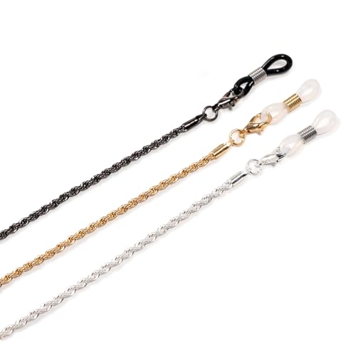 Image of Eyeglass Chain for Women Stylish,Stainless Steel Glasses Strap for Men Women,Eye Glasses Holders Around Neck
