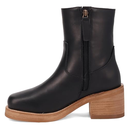 Dingo Women's Roxy Round Toe Block Zippered Western Boot3