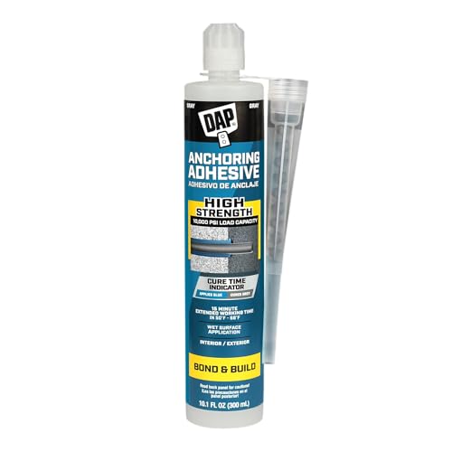 DAP Anchoring Adhesive, Gray, 10.1 Oz (7079828100)