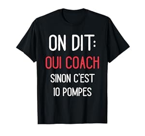 T-shirt coach