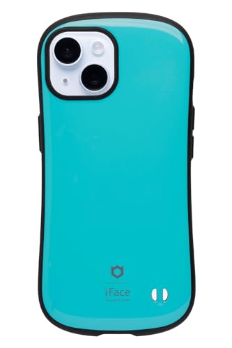 iFace First Class Standard iPhone 15 ケース (エメラルド)【アイフェイス アイフォン15 用 iphone15 用 カバー 韓国 耐衝撃 ストラップホール】