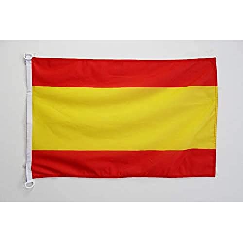 AZ FLAG, Spain without arms Flag, 3x5 Ft, For Outdoor, Spanish civil Banner Knitted Polyester with Two Plastic Rings