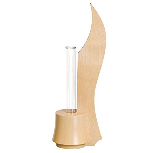 Vase à fleur en bois des Montagnes Métallifères non peint 25cm Rudolphs Schatzkiste